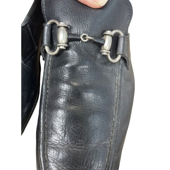 Magnanni Mens From Spain Black Leather Loafers  Size 11 SKU 9482 - Picture 11 of 16
